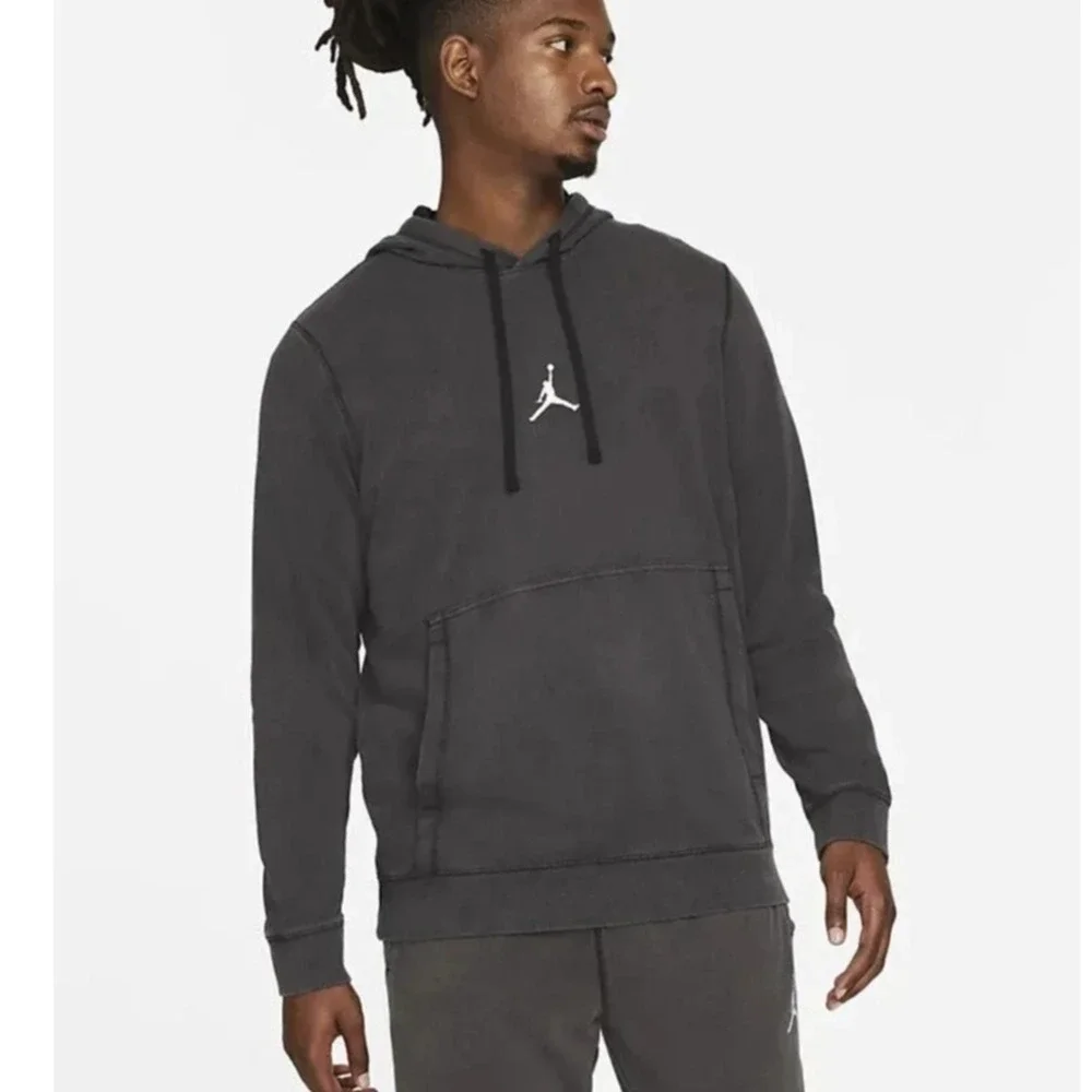 NEW Jordan Dri-FIT Air Fleece Pullover Hoodie Black DA9860-010 Mens Large